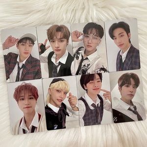 Stray Kids Christmas Evel OT8 PC/Photocard Set & Poster